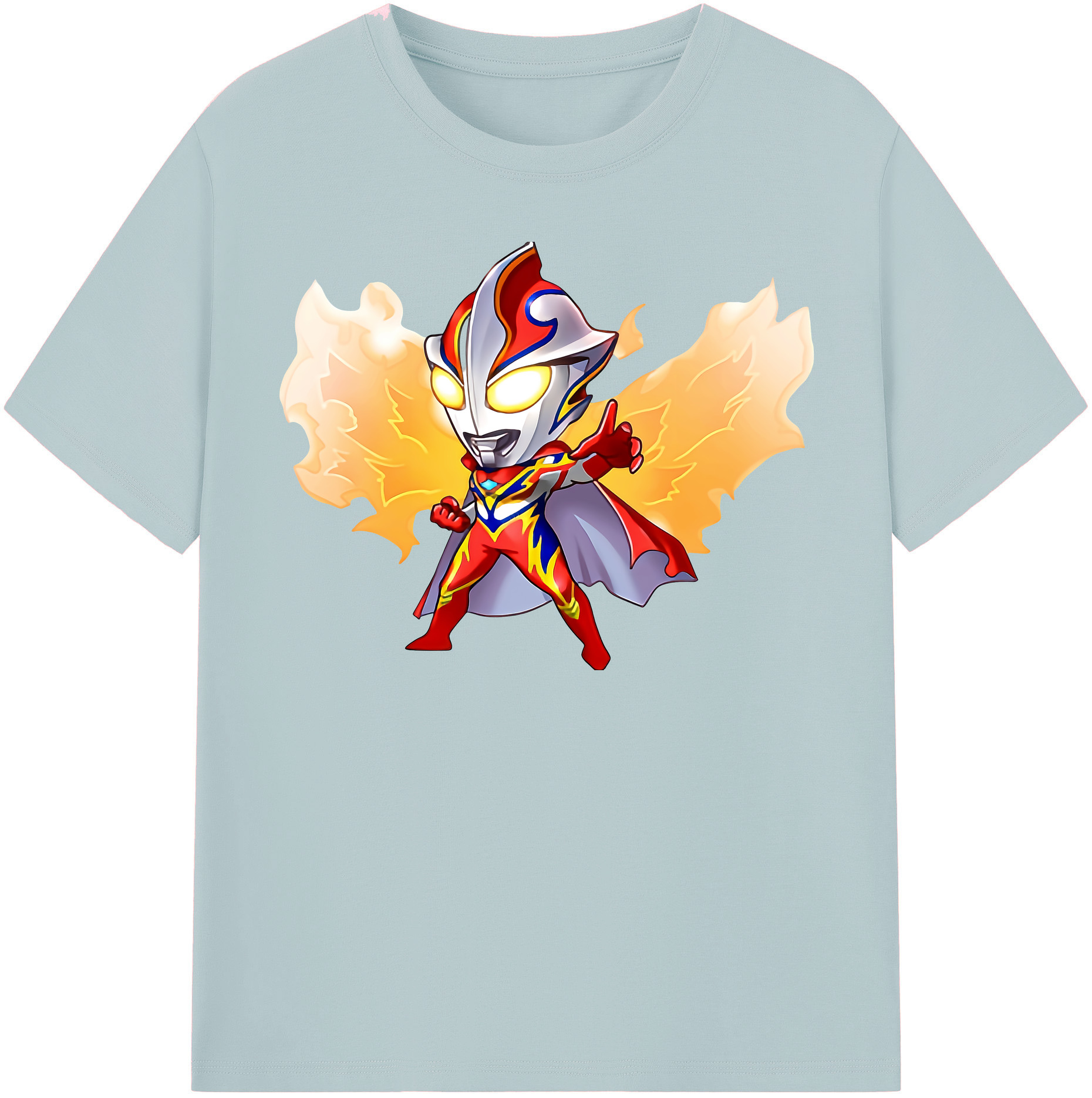 （画像用） ウルトラマン Ultraman 綿100％半袖Tシャツ（フロントプリント）